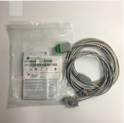 REF 2106309-002 GE ECG主幹電纜3-Ld線集成抓取器導線IEC 3.6m 12ft